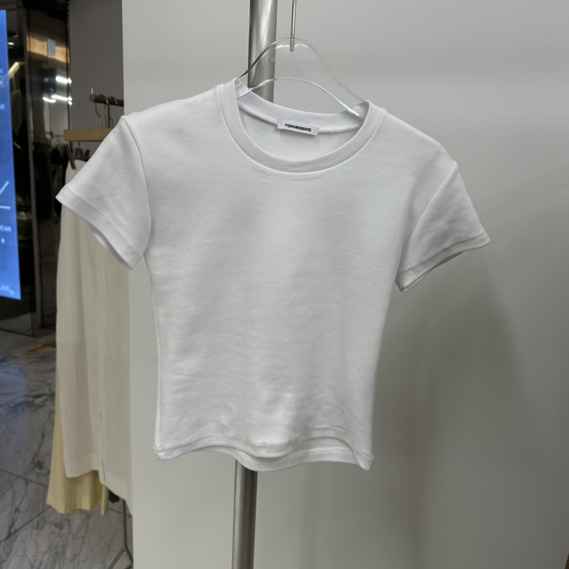TOPDRESSING韓國直郵㊣女裝新款25秋冬職業真品推薦時尚T恤TOPDRESSINGT恤