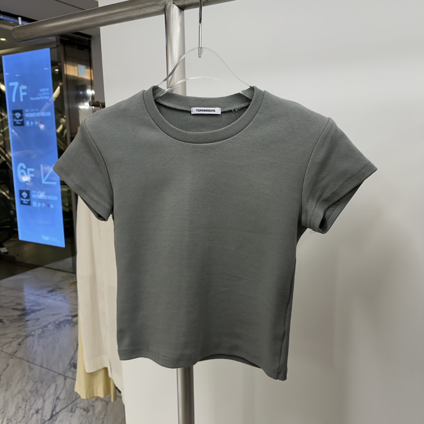 TOPDRESSING韓國直郵㊣女裝新款25秋冬職業真品推薦時尚T恤TOPDRESSINGT恤圖色2