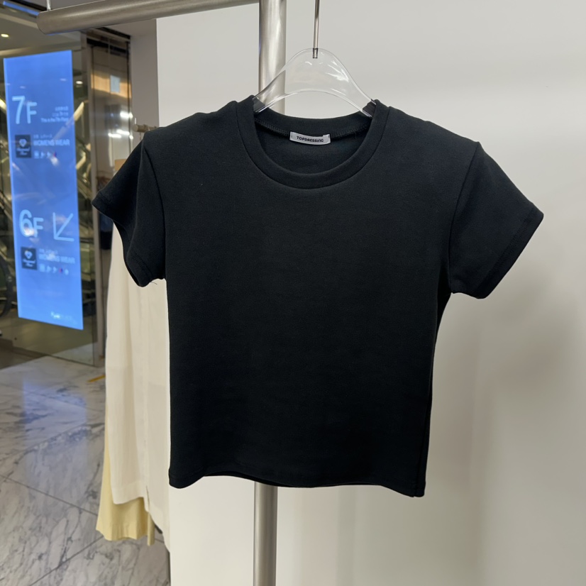 TOPDRESSING韓國直郵㊣女裝新款25秋冬職業真品推薦時尚T恤TOPDRESSINGT恤圖色5