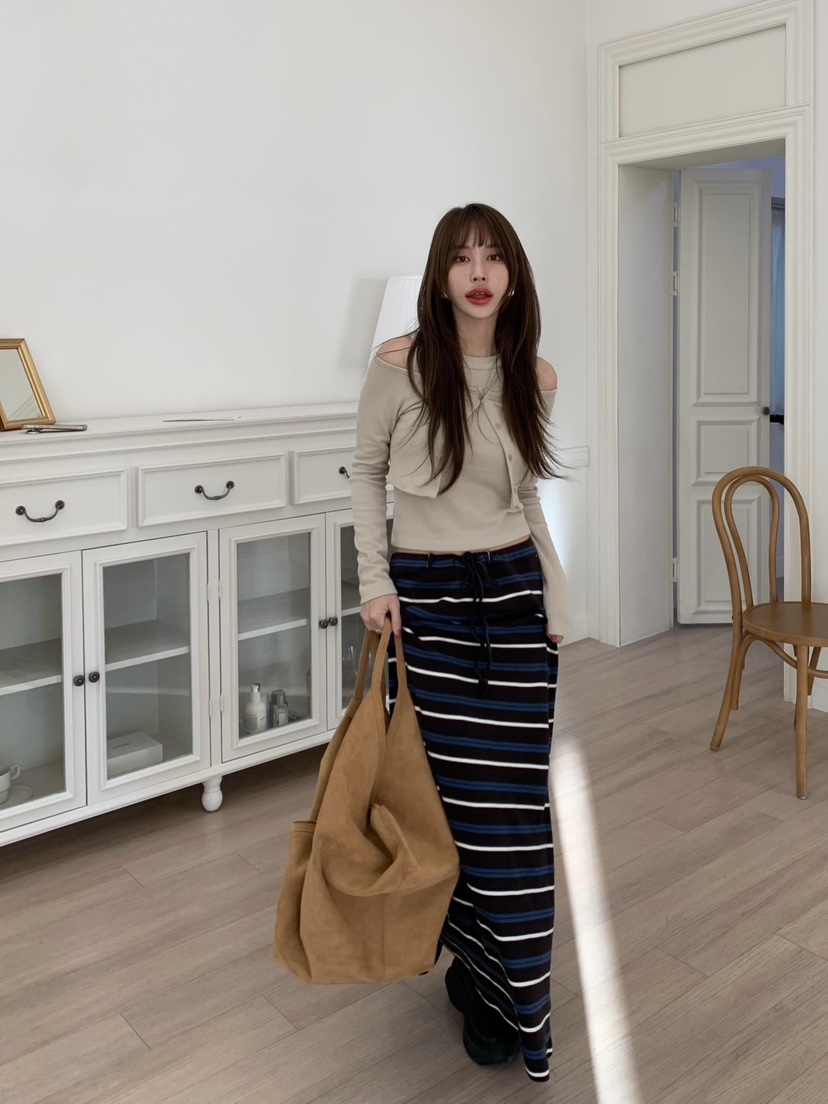 BERTHA東大門㊣直郵女裝新品休閑時尚職業套裝羊毛衫兩件套BERTHA套裝