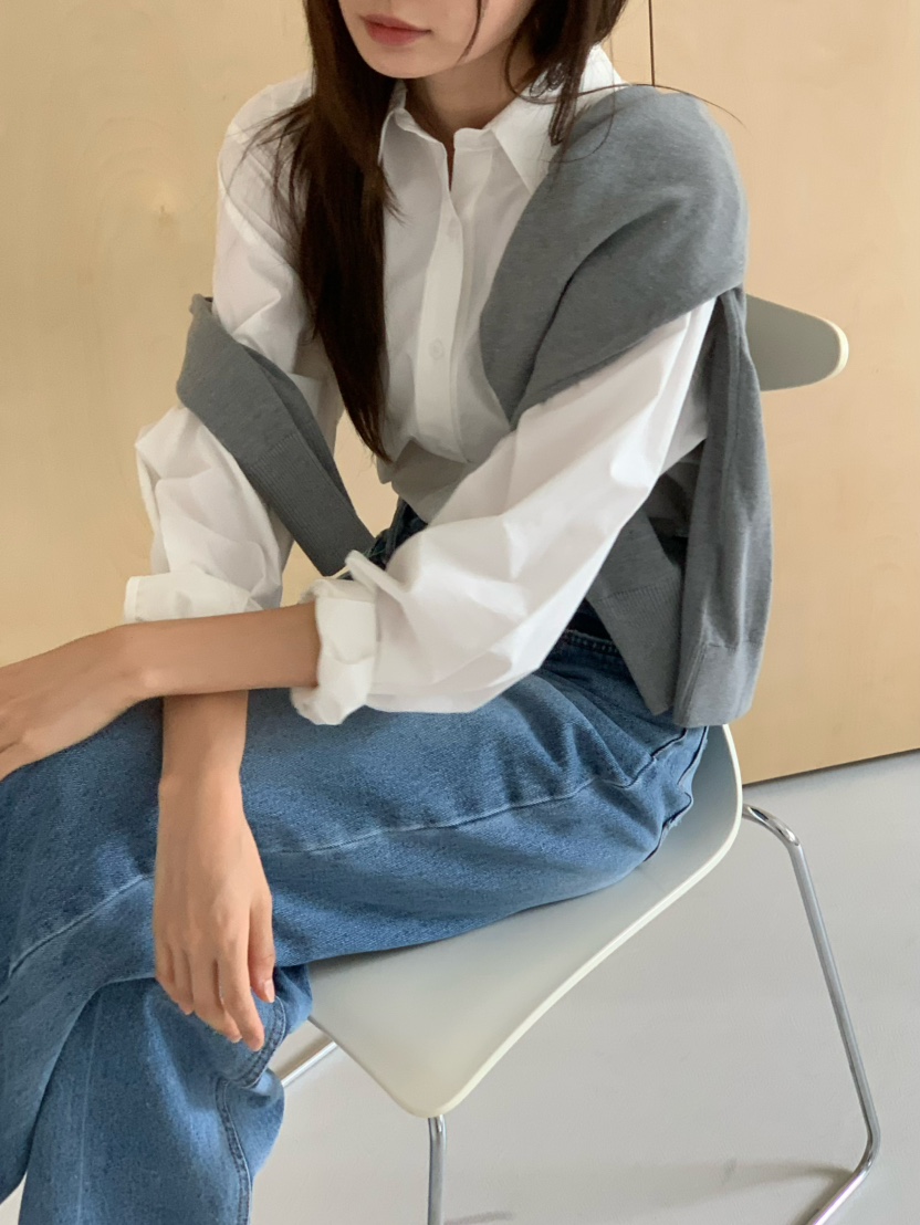 ANOU韓國代購㊣女裝新品時尚真品25秋冬職業熱賣襯衫蕾絲衫ANOU襯衫/蕾絲衫