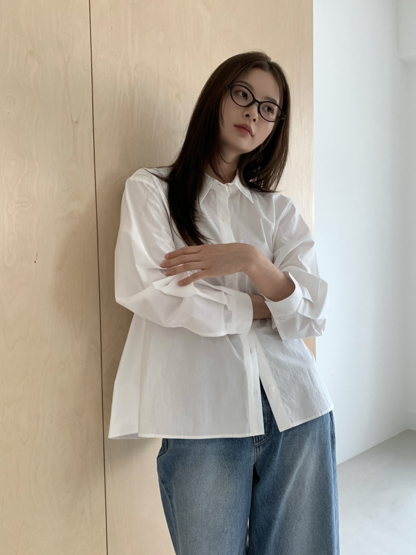 ANOU韓國代購㊣女裝新品時尚真品25秋冬職業熱賣襯衫蕾絲衫ANOU襯衫/蕾絲衫