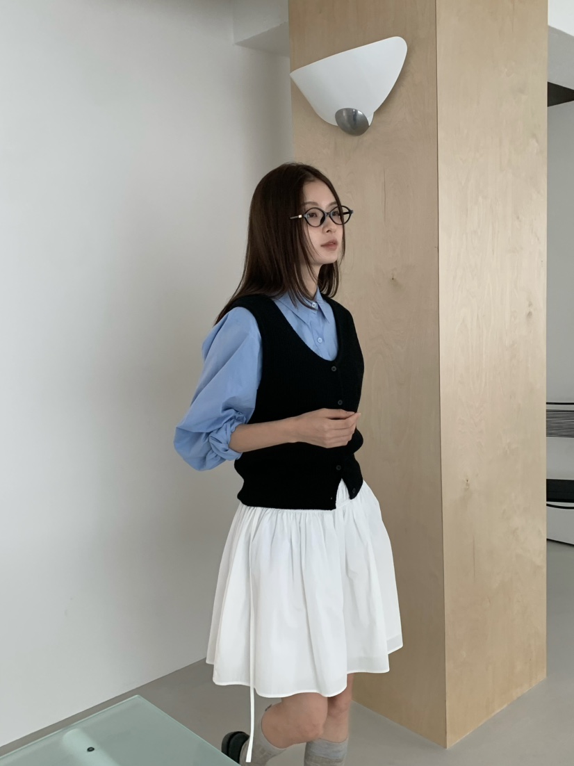 ANOU韓國代購㊣女裝新品時尚真品25秋冬職業熱賣襯衫蕾絲衫ANOU襯衫/蕾絲衫
