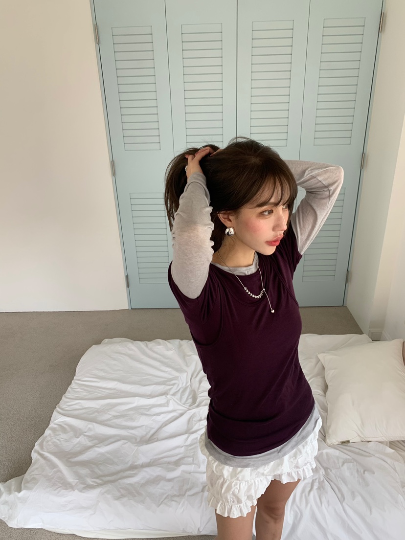 BERTHA韓國直郵㊣女士新品人氣時尚25秋冬推薦熱賣休閑真品T恤BERTHAT恤