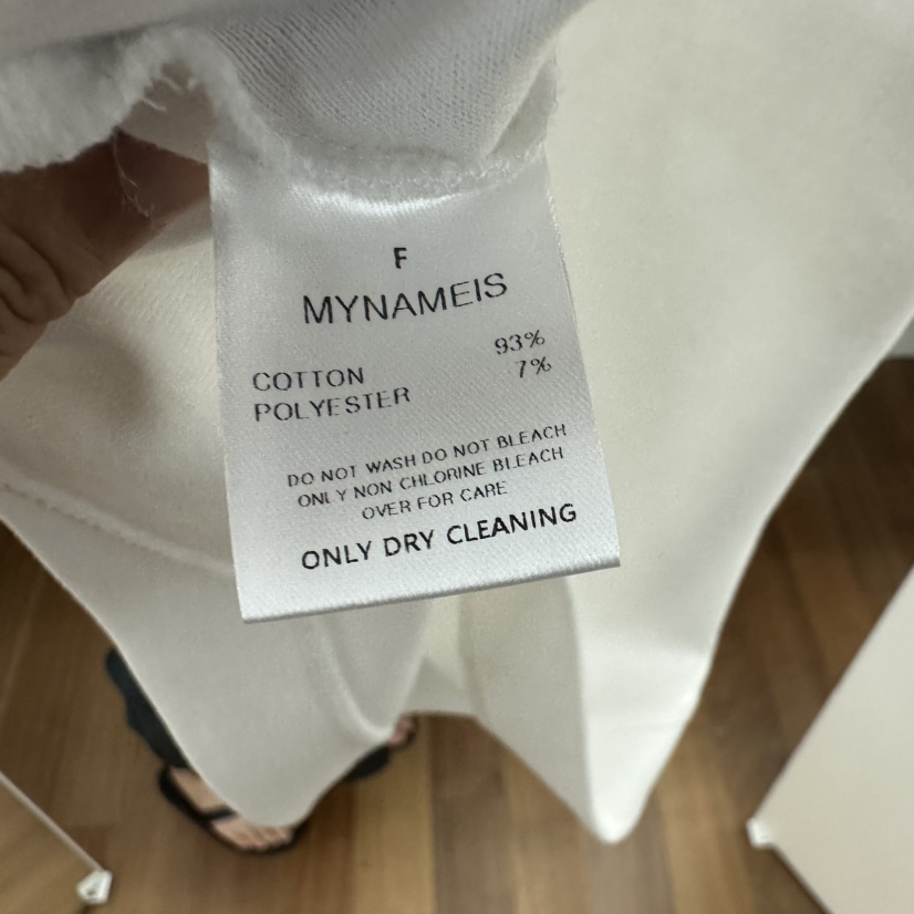 MYNAMEIS韓國直郵㊣女裝新款時尚人氣職業推薦25秋冬熱賣T恤MYNAMEIST恤
