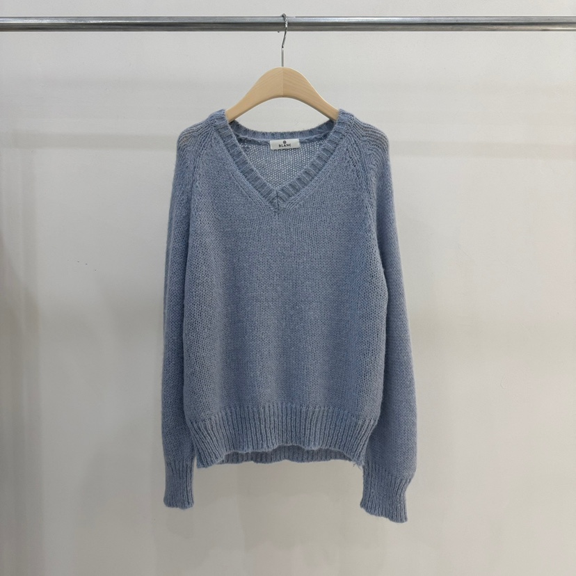BLANC-A東大門㊣直郵女裝新品25秋冬真品職業時尚人氣針織衫BLANC-A針織衫圖色2