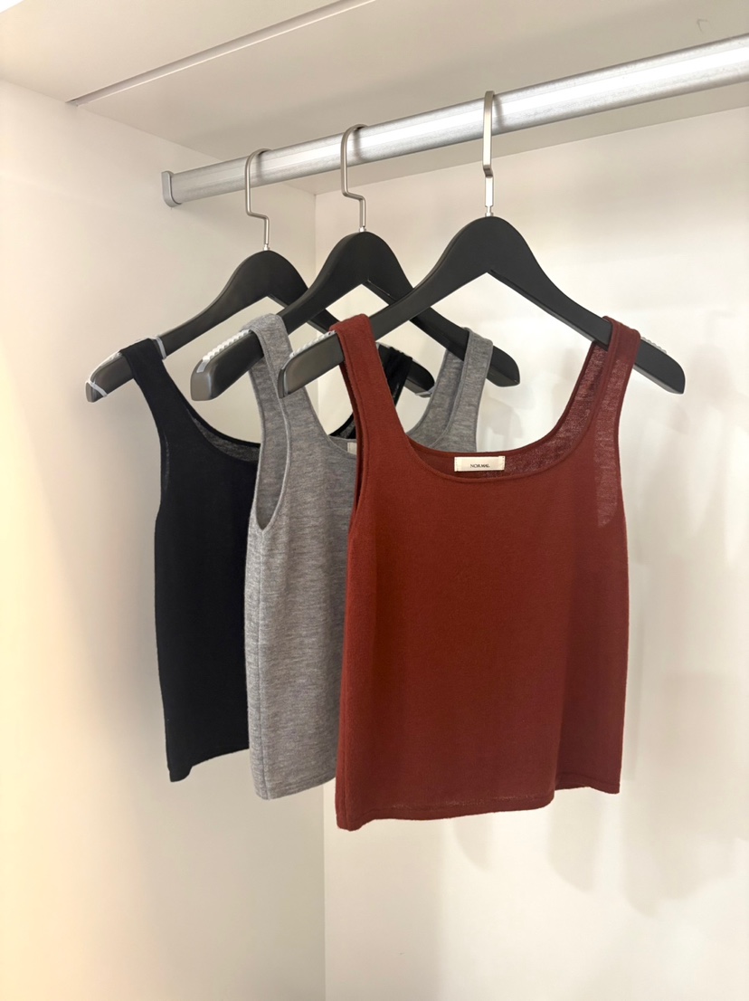 NORMAL韓國直郵㊣女士新品人氣推薦25秋冬職業熱賣吊帶背心NORMAL吊帶/背心