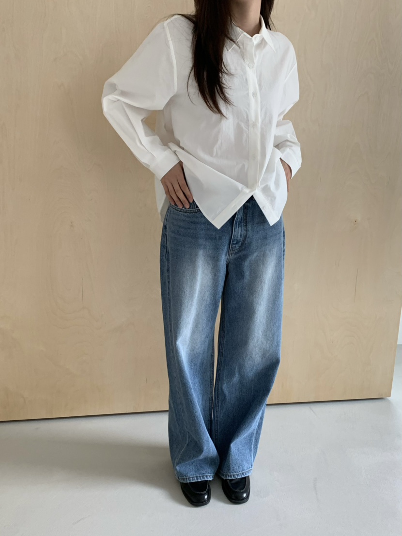 ANOU東大門㊣代購女裝新品熱賣時尚人氣推薦真品25秋冬牛仔褲ANOU牛仔褲
