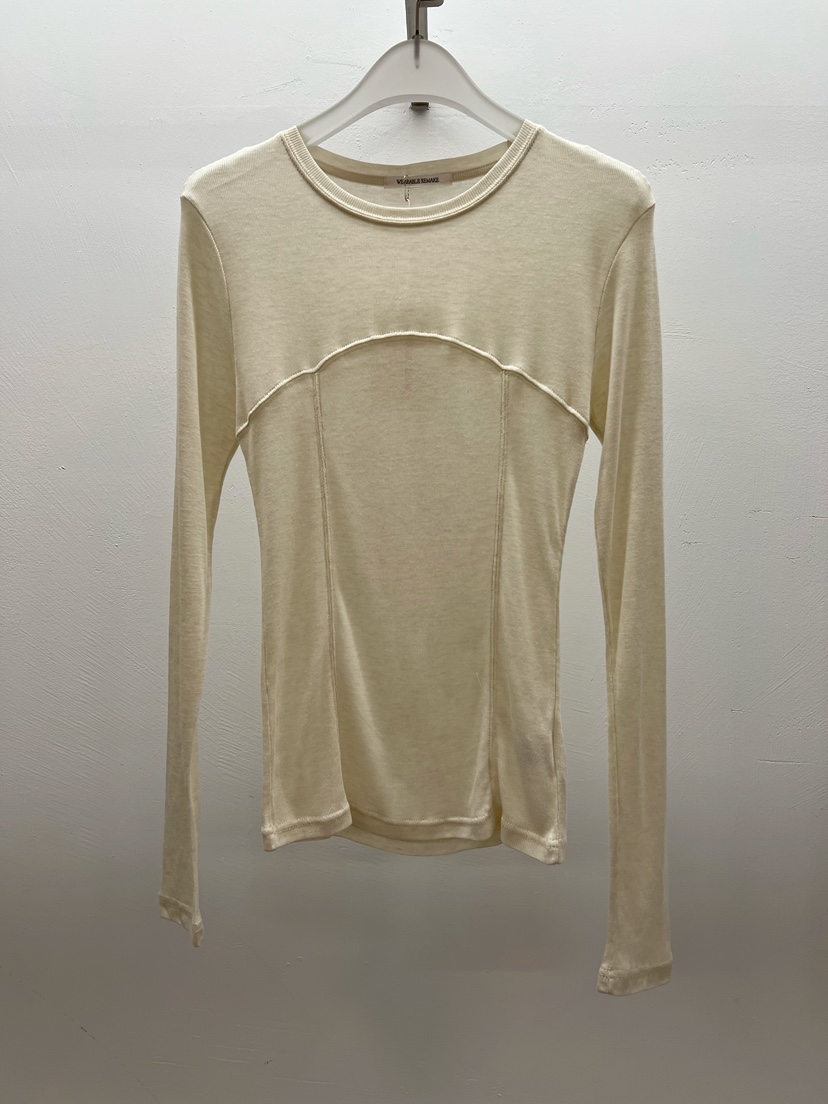 WEARABLE-L東大門㊣代購女士新品推薦25秋冬人氣真品長袖T恤WEARABLE長袖T恤圖色2