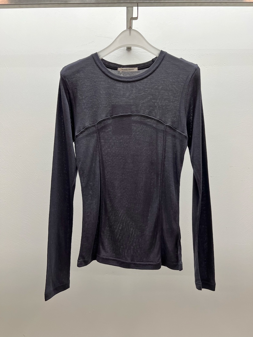 WEARABLE-L東大門㊣代購女士新品推薦25秋冬人氣真品長袖T恤WEARABLE長袖T恤圖色3