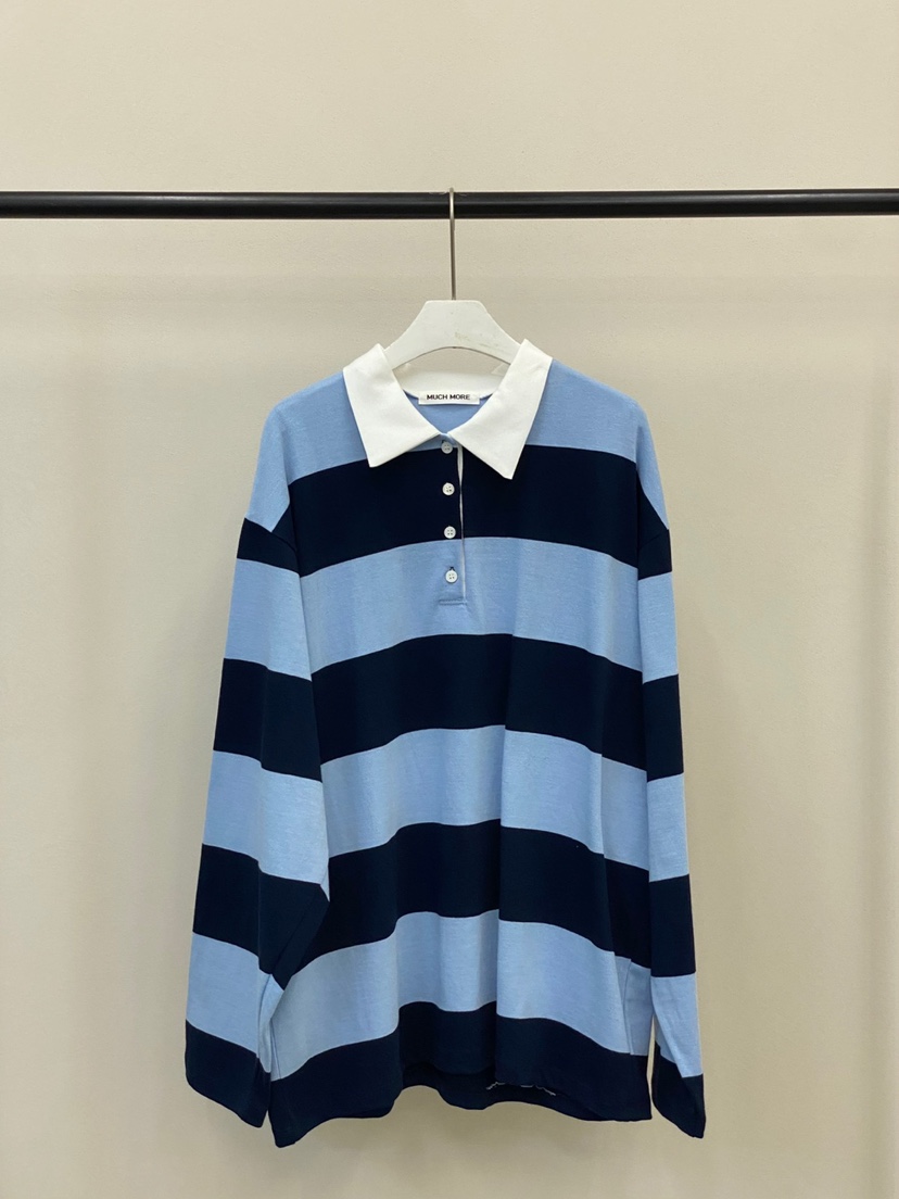 MUCH MORE東大門㊣直郵女士新品真品人氣時尚職業25秋冬長袖T恤MUCH MORE長袖T恤圖色1