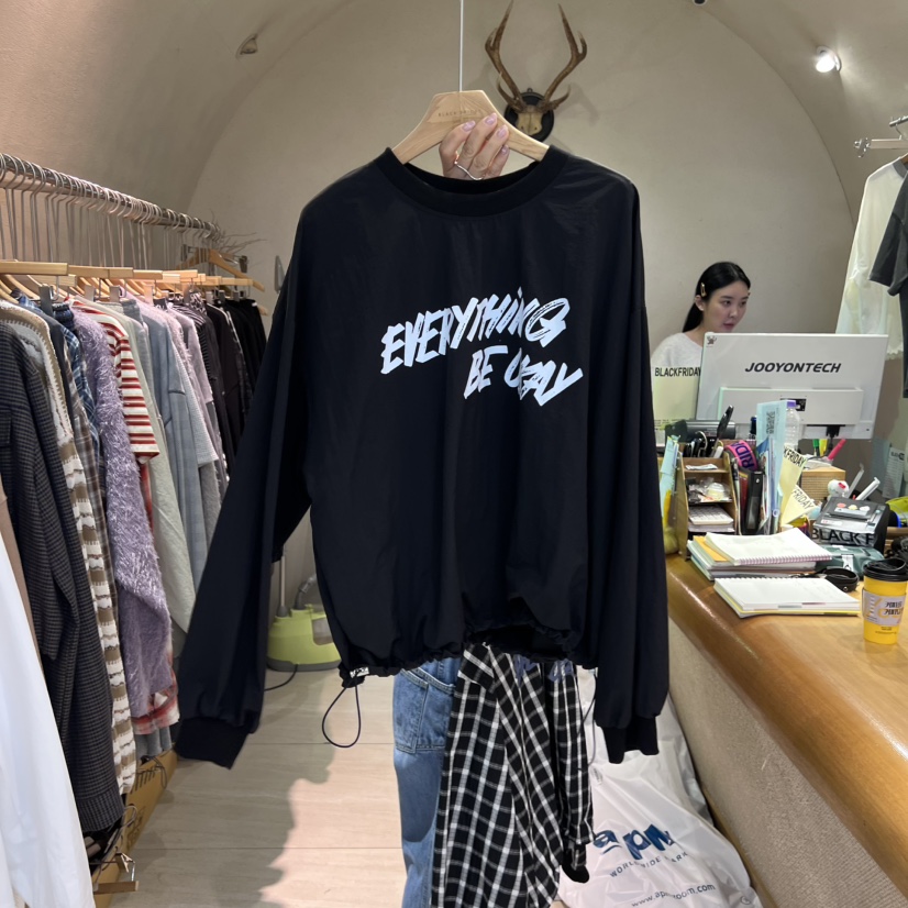 BLACKFRIDAY東大門㊣代購女士新款熱賣真品休閑時尚25秋冬衛衣BLACK FRIDAY衛衣圖色4