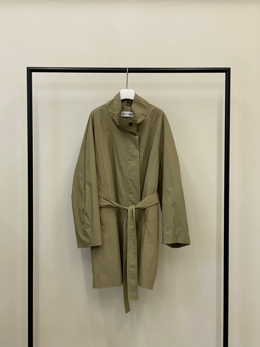 MUCH MORE東大門㊣直郵女士新品熱賣25秋冬時尚夾克含腰帶MUCH MORE夾克