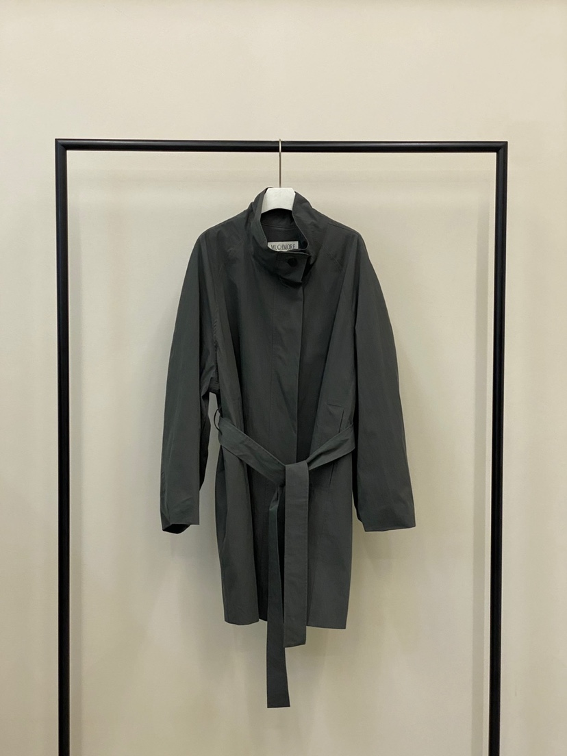 MUCH MORE東大門㊣直郵女士新品熱賣25秋冬時尚夾克含腰帶MUCH MORE夾克圖色2