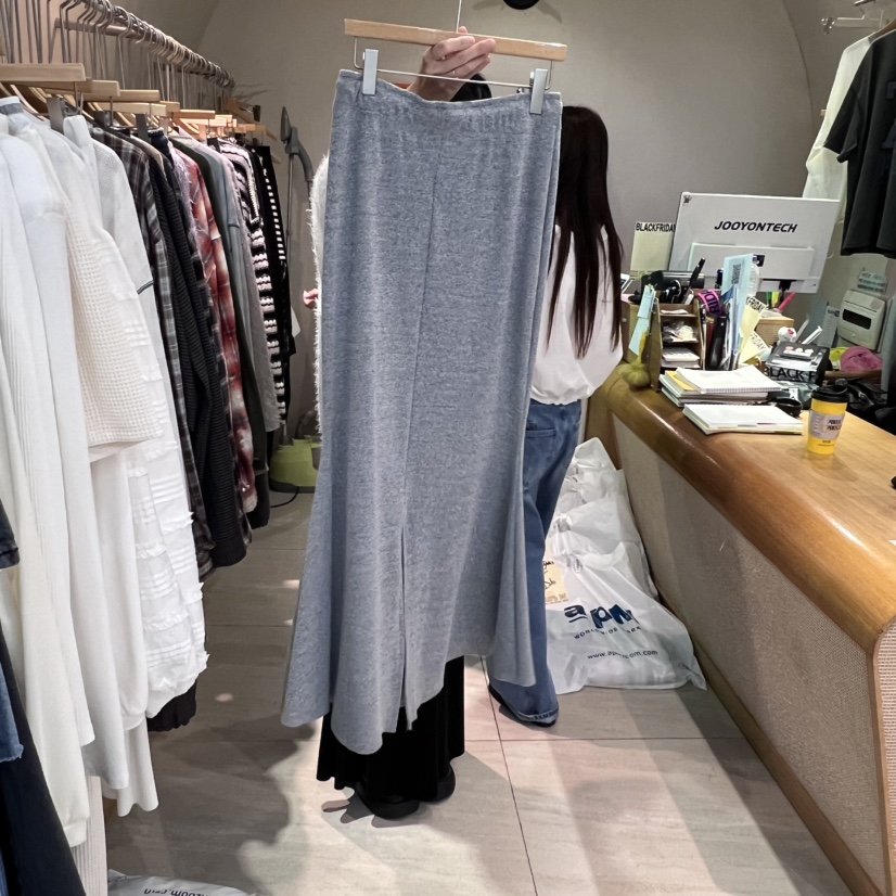 BLACKFRIDAY韓國直郵㊣女裝新品休閑人氣職業時尚熱賣25秋冬長裙BLACK FRIDAY長裙