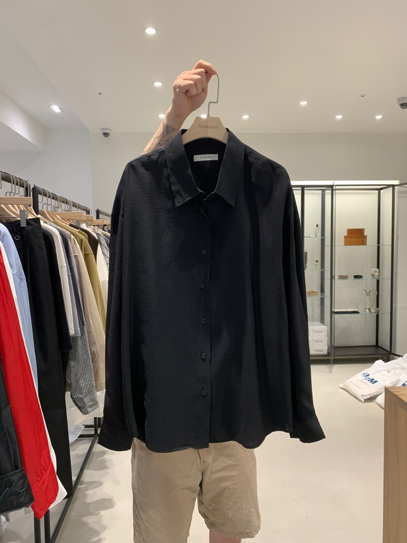 THE BRUNCH韓國代購㊣女士新款休閑人氣25秋冬熱賣襯衫蕾絲衫THE BRUNCH襯衫/蕾絲衫圖色3