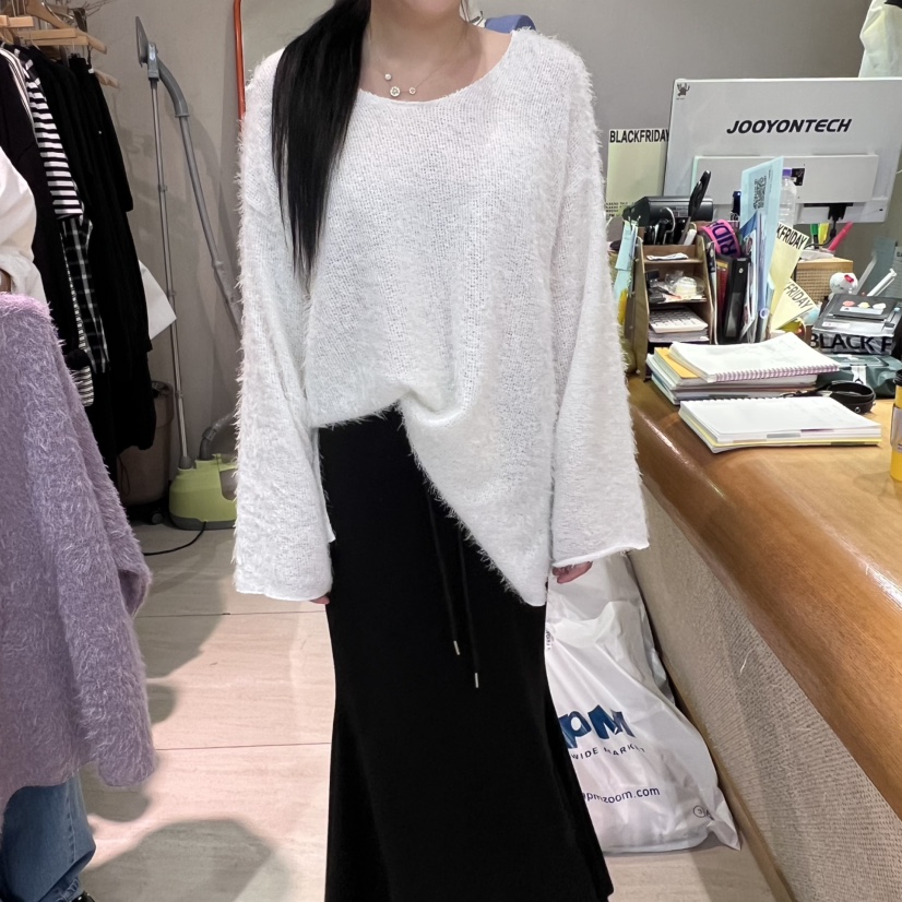 BLACKFRIDAY韓國直郵㊣女士新品職業推薦真品時尚休閑針織衫BLACK FRIDAY針織衫