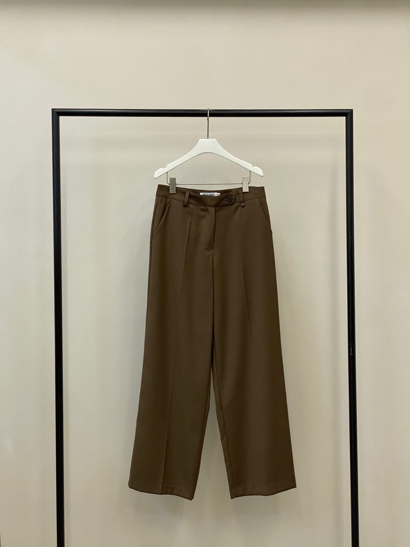 MUCH MORE東大門㊣代購女裝新品休閑職業25秋冬人氣休閑褲MUCH MORE休閑褲