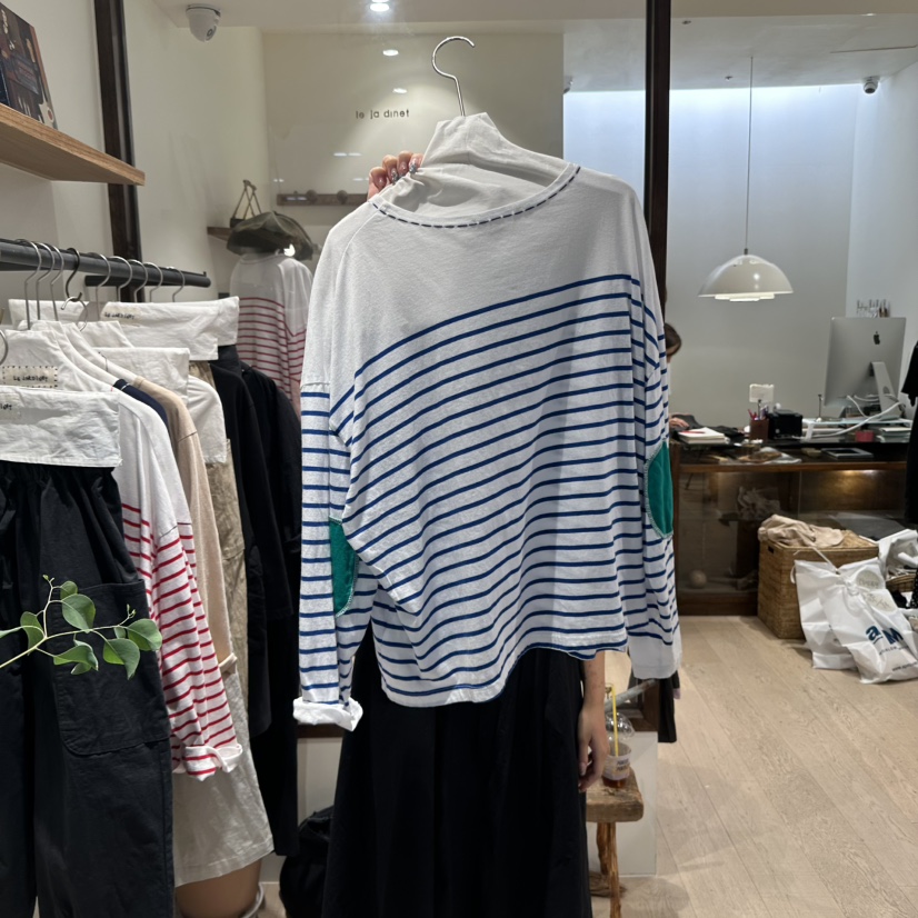 LE JARDINET東大門㊣實拍女裝新款真品人氣推薦25秋冬長袖T恤LE JARDINET長袖T恤