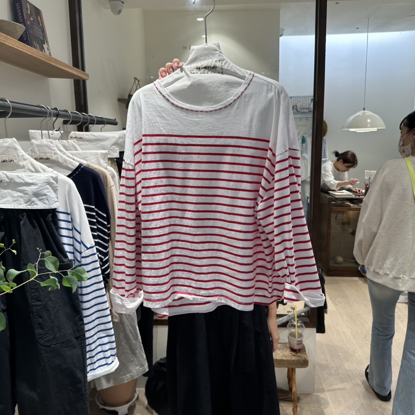 LE JARDINET東大門㊣實拍女裝新款真品人氣推薦25秋冬長袖T恤LE JARDINET長袖T恤