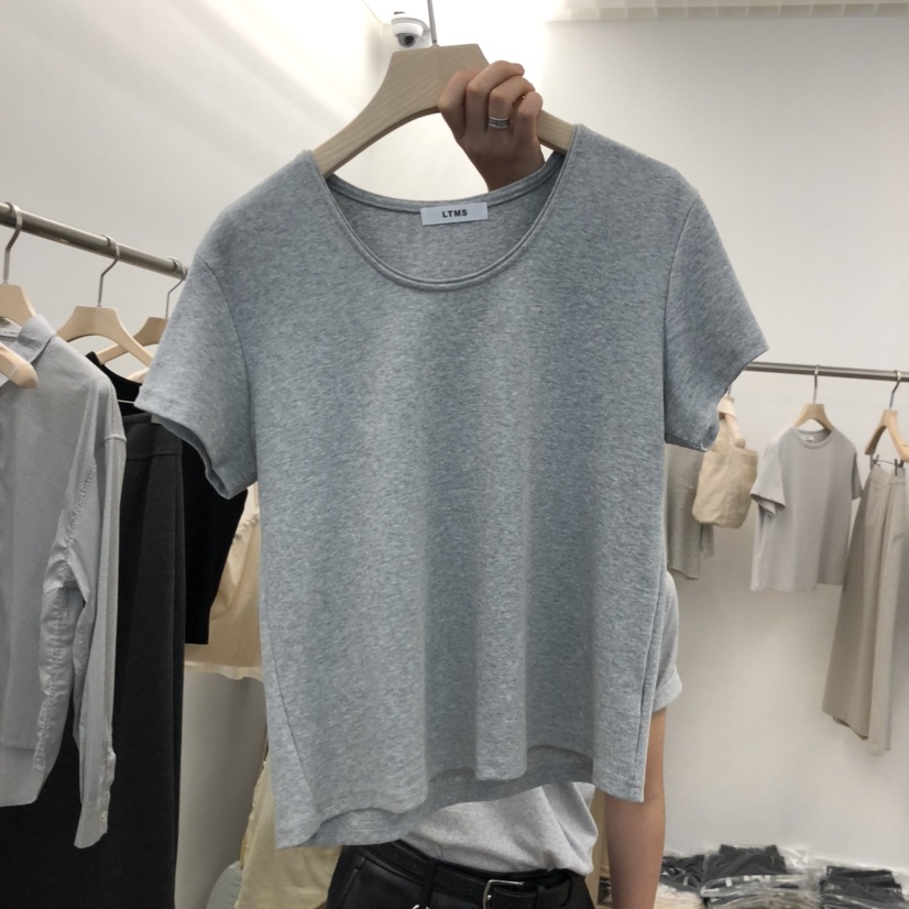 LTMS韓國代購㊣女士新品人氣熱賣真品時尚休閑推薦職業25秋冬T恤LTMST恤圖色2