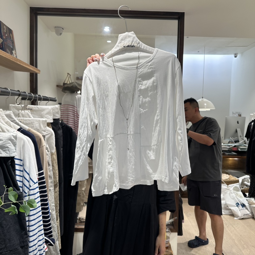 LE JARDINET東大門㊣直郵女士新款時尚人氣休閑真品長袖T恤LE JARDINET長袖T恤