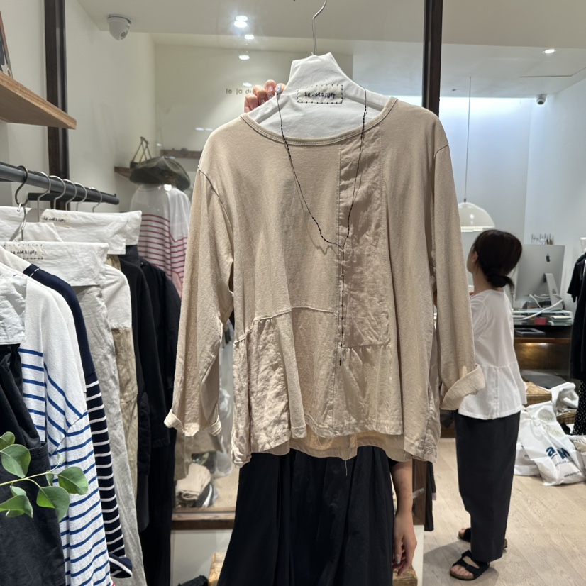 LE JARDINET東大門㊣直郵女士新款時尚人氣休閑真品長袖T恤LE JARDINET長袖T恤圖色2