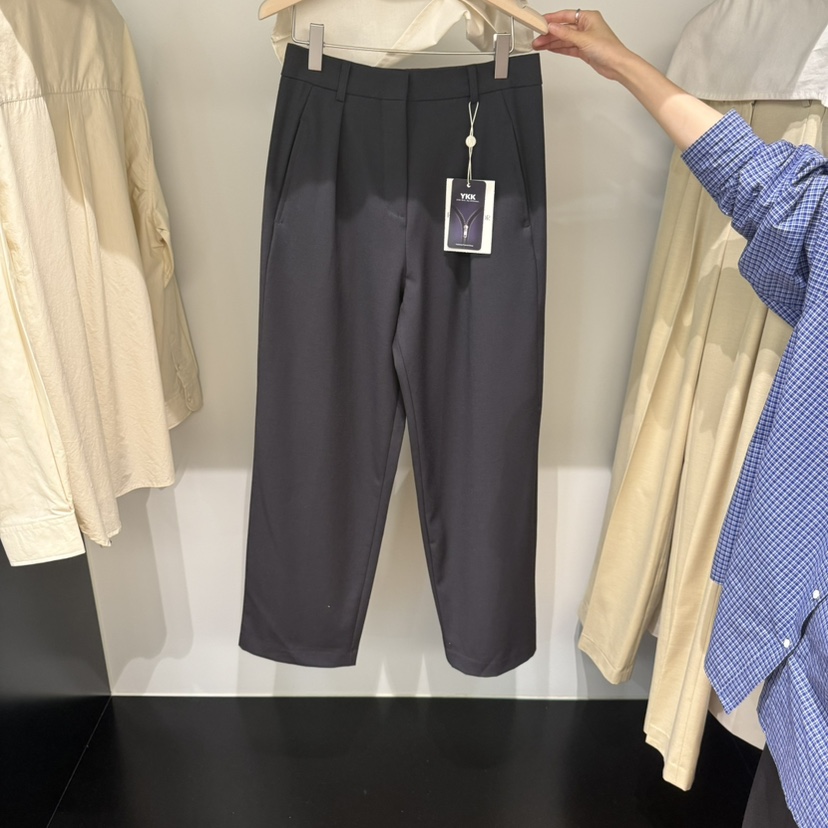 FRENCH DOOR東大門㊣代購女裝新品真品休閑職業休閑褲貝雷FRENCH DOOR休閑褲圖色2