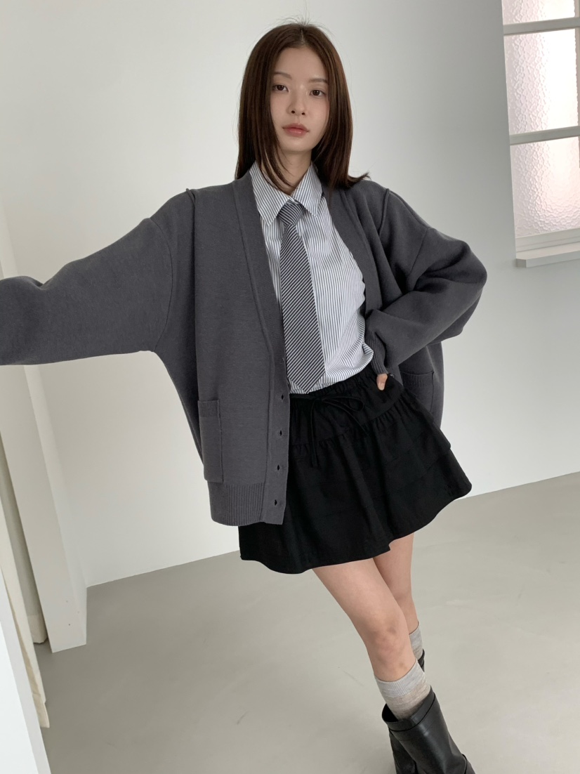 ANOU韓國直郵㊣女士新品人氣休閑真品熱賣25秋冬時尚推薦短裙ANOU短裙