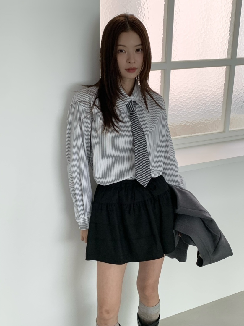 ANOU韓國直郵㊣女士新品人氣休閑真品熱賣25秋冬時尚推薦短裙ANOU短裙