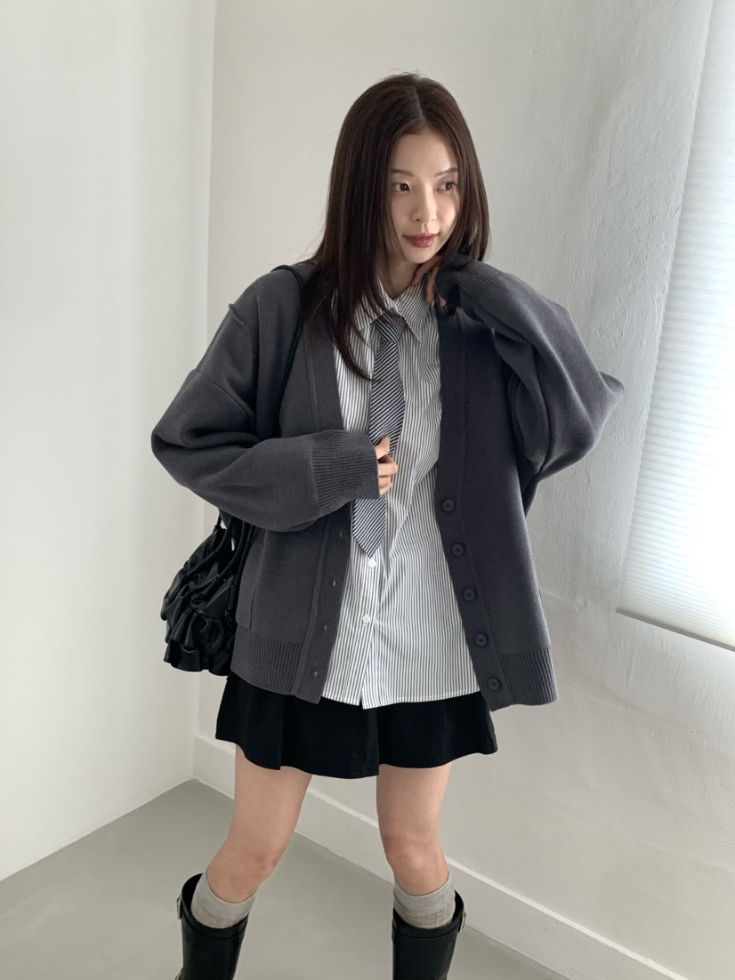 ANOU東大門㊣直郵女裝新品職業推薦真品25秋冬熱賣休閑針織衫ANOU針織衫