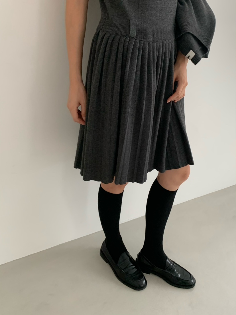 ANOU韓國直郵㊣女士新款25秋冬休閑職業熱賣時尚人氣連衣裙ANOU連衣裙