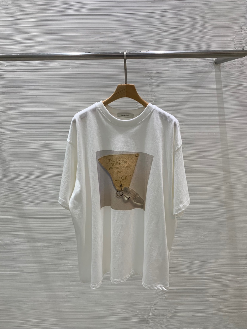 LUCY SALON東大門㊣代購女裝新品休閑真品職業推薦熱賣T恤LUCY SALONT恤圖色1