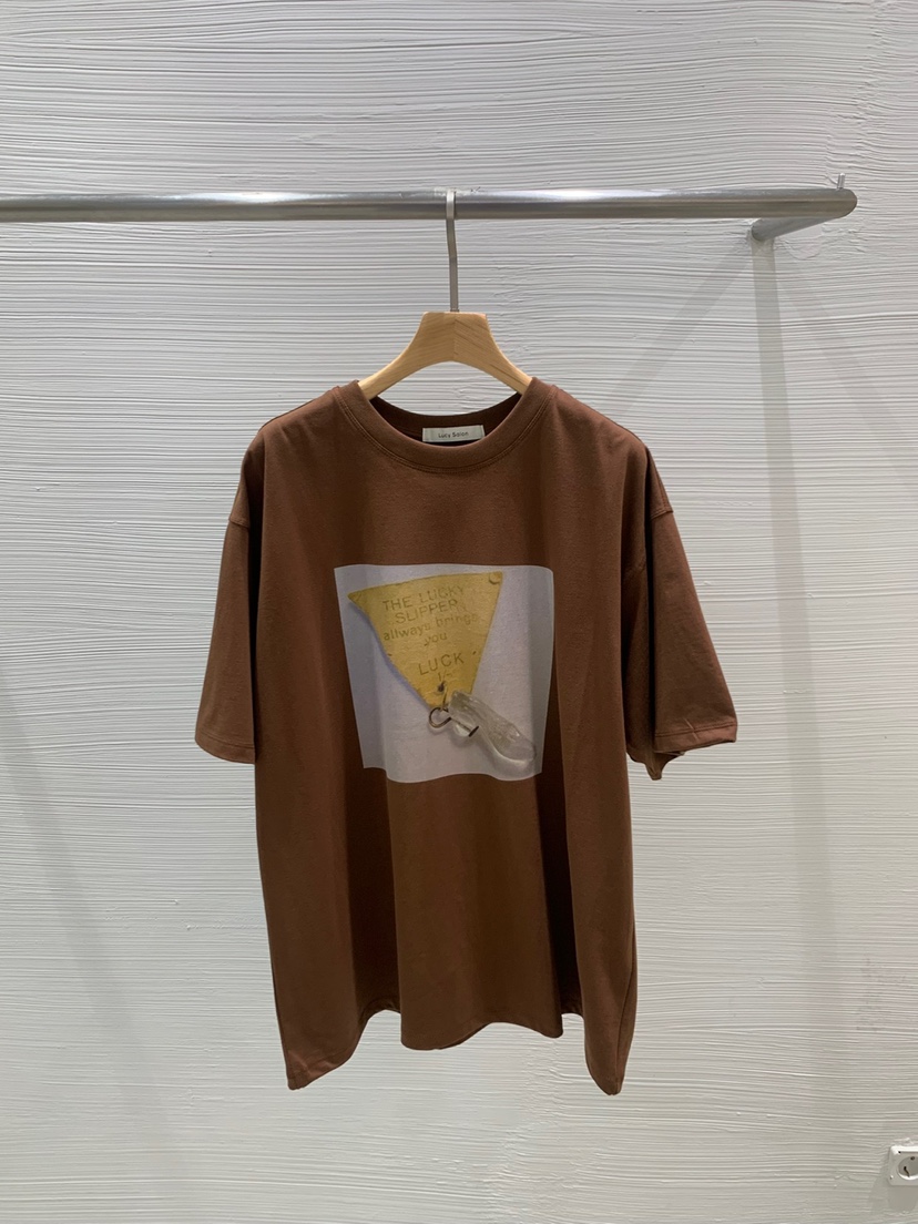 LUCY SALON東大門㊣代購女裝新品休閑真品職業推薦熱賣T恤LUCY SALONT恤圖色3