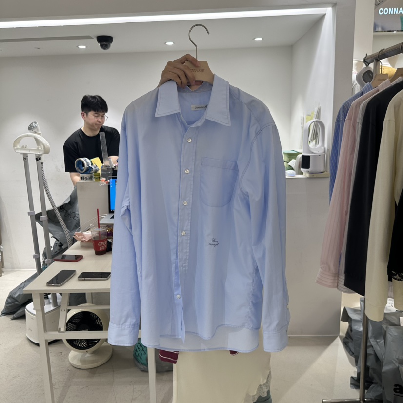 DAILYJUD韓國代購㊣女士新款休閑人氣25秋冬時尚襯衫蕾絲衫DAILY JUD襯衫/蕾絲衫圖色2