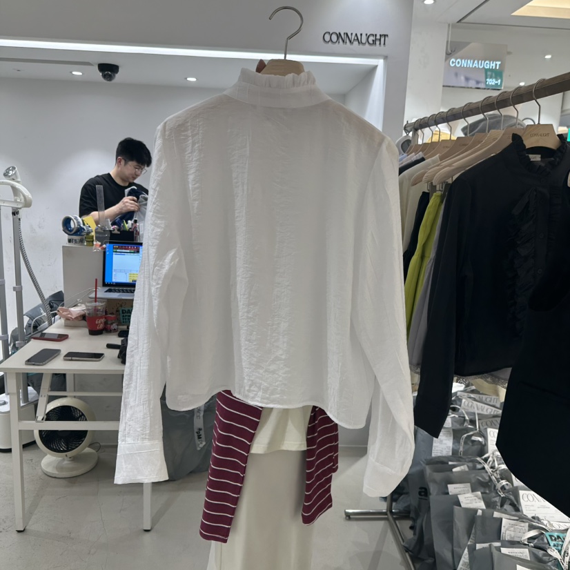 DAILYJUD東大門㊣實拍女裝新品人氣休閑真品推薦襯衫蕾絲衫DAILY JUD襯衫/蕾絲衫