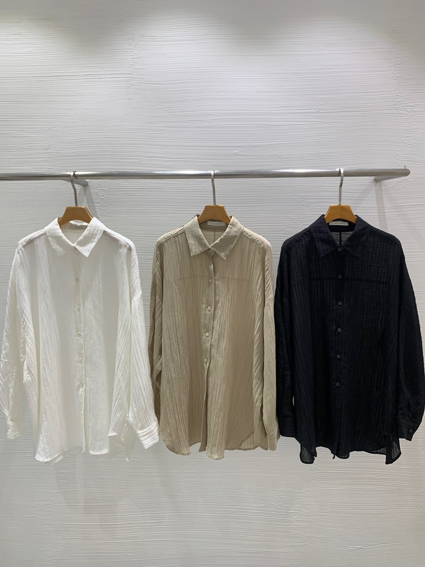 LUCY SALON東大門㊣實拍女裝新品休閑推薦熱賣襯衫蕾絲衫褶皺LUCY SALON襯衫/蕾絲衫