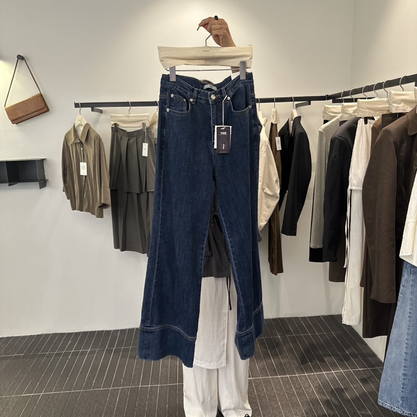 FIND-P韓國代購㊣女士新品職業時尚真品人氣25秋冬熱賣牛仔褲FIND-P牛仔褲