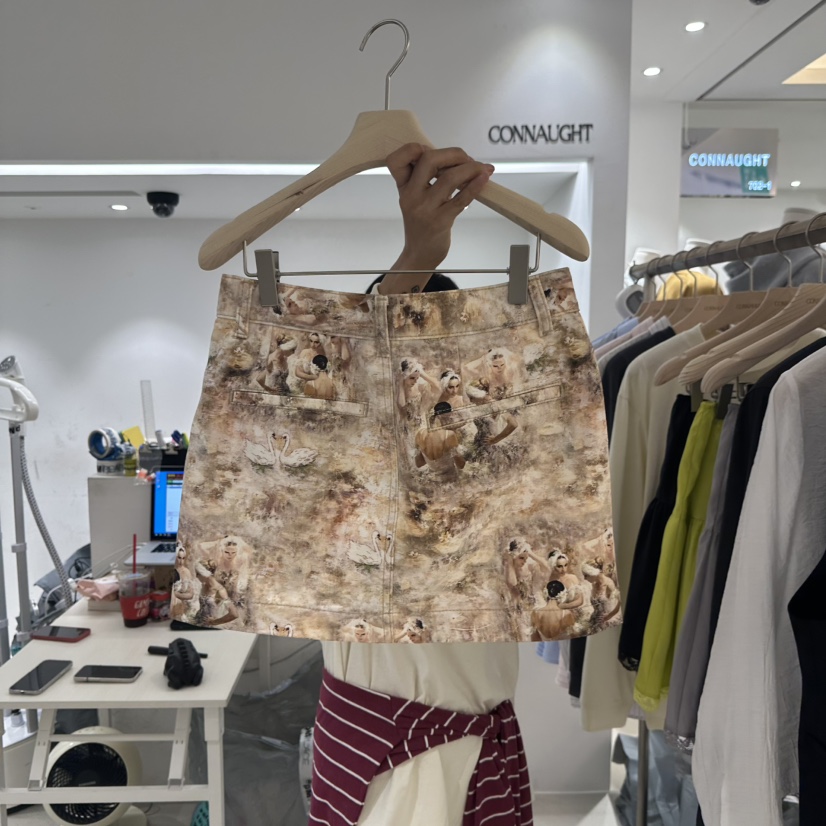 DAILYJUD韓國代購㊣女裝新品熱賣人氣休閑時尚真品25秋冬短裙DAILY JUD短裙