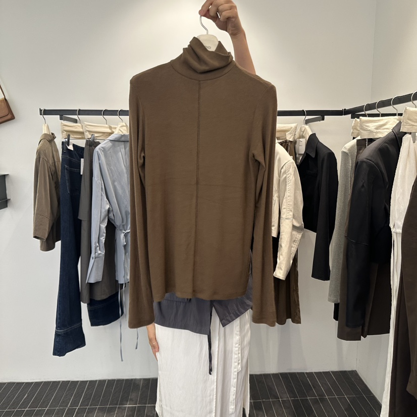 FIND-P東大門㊣實拍女裝新品人氣25秋冬真品熱賣時尚長袖T恤FIND-P長袖T恤圖色1