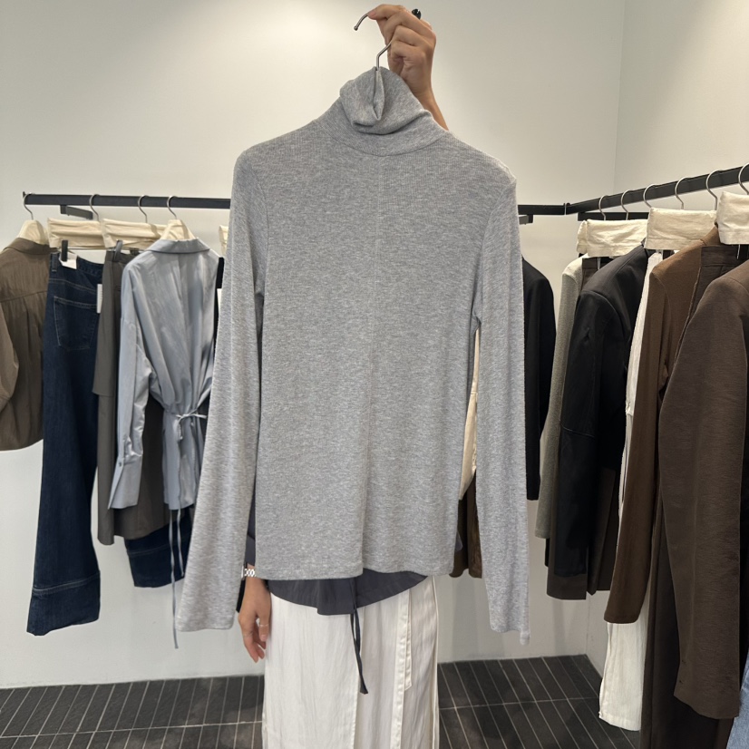 FIND-P東大門㊣實拍女裝新品人氣25秋冬真品熱賣時尚長袖T恤FIND-P長袖T恤圖色4