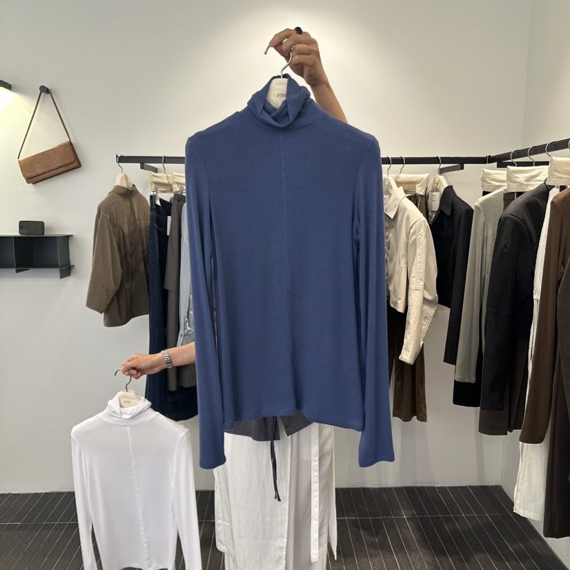 FIND-P東大門㊣實拍女裝新品人氣25秋冬真品熱賣時尚長袖T恤FIND-P長袖T恤圖色5