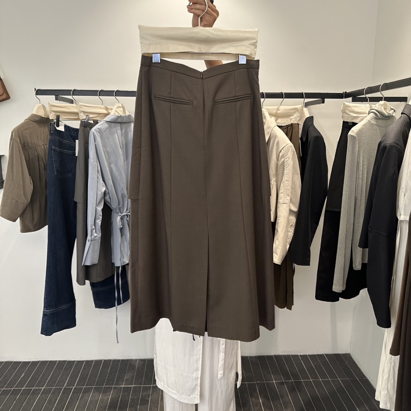 FIND-P東大門㊣實拍女裝新品職業25秋冬休閑推薦時尚真品長裙FIND-P長裙