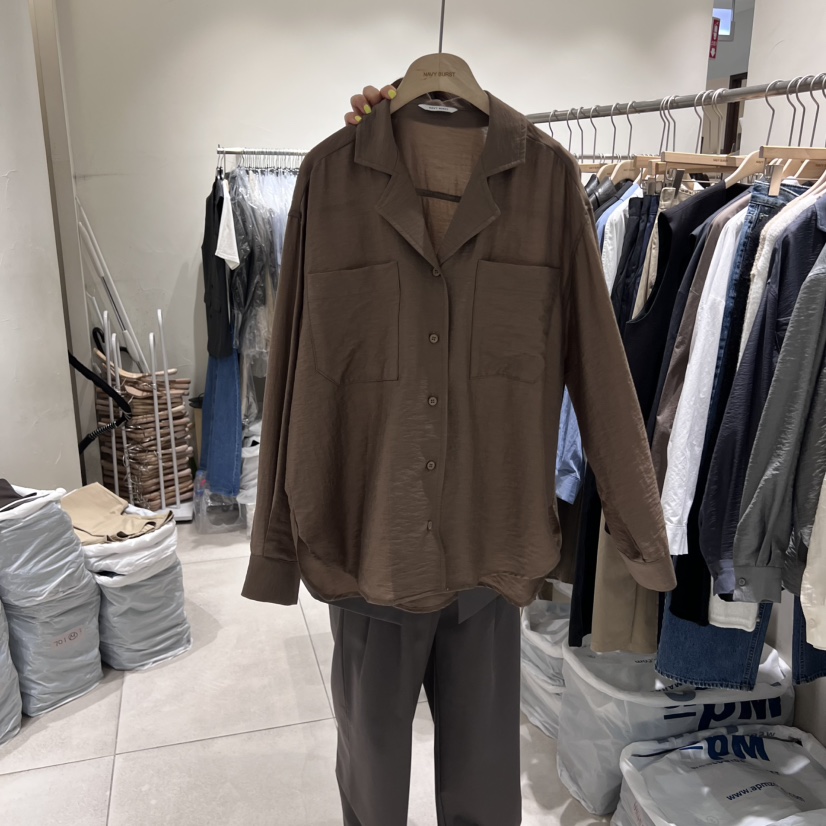 NAVYBURST東大門㊣代購女士新品時尚人氣休閑熱賣襯衫蕾絲衫NAVY BURST襯衫/蕾絲衫圖色2