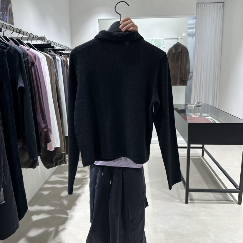 BROT東大門㊣代購女士新品人氣推薦時尚25秋冬休閑長袖T恤拉鏈BROT長袖T恤