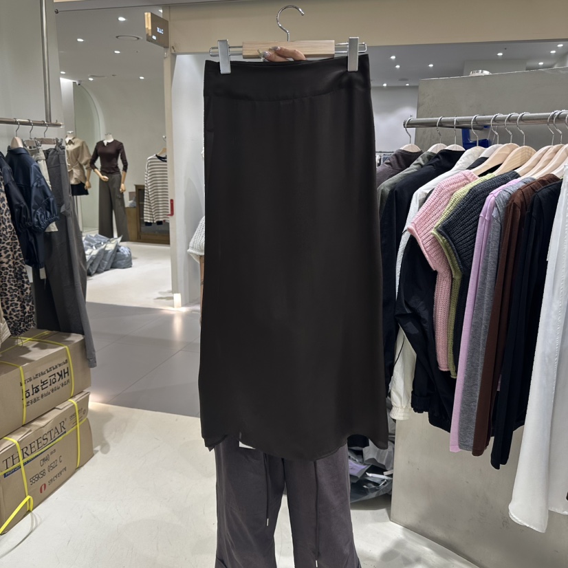 BENE東大門㊣實拍女士新品熱賣25秋冬休閑時尚推薦職業長裙BENE長裙