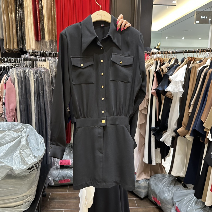 HERISH東大門㊣代購女士新品時尚熱賣25秋冬人氣職業連體褲Herish連體褲圖色3
