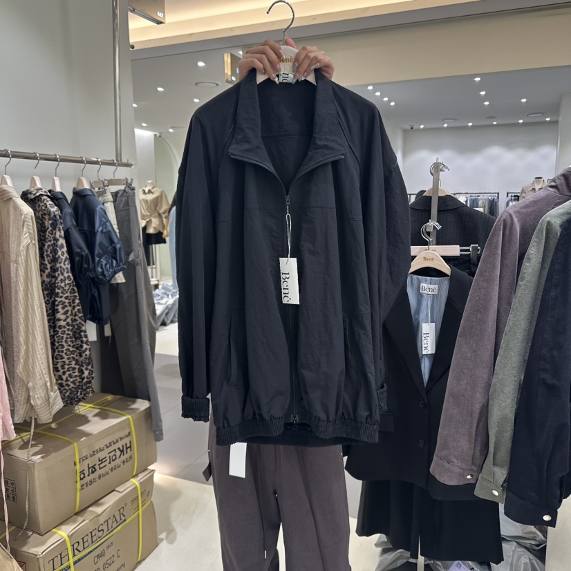 BENE東大門㊣代購女士新品推薦25秋冬職業時尚真品休閑夾克BENE夾克圖色2