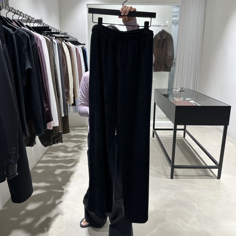 BROT東大門㊣直郵女裝新品時尚人氣推薦25秋冬職業休閑褲綁帶BROT休閑褲圖色2