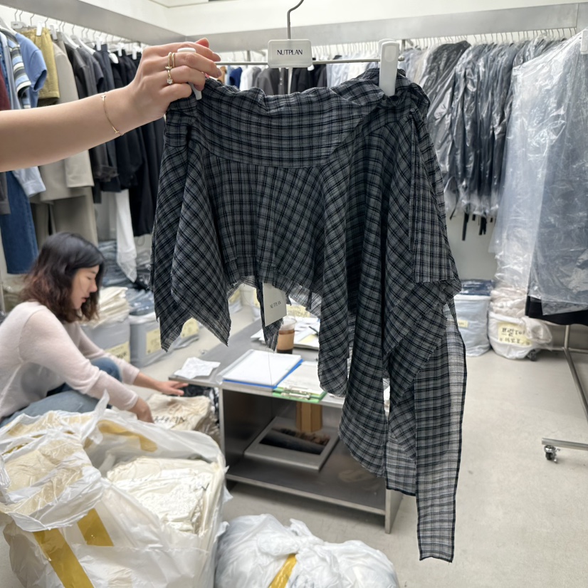 NUTPLAN東大門㊣代購女裝新款真品25秋冬職業時尚休閑熱賣短裙NUTPLAN短裙圖色2